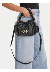 Love Moschino - LOVE MOSCHINO Torebka JC4310PP0MK1300A Czarny. Kolor: czarny. Materiał: skórzane #3