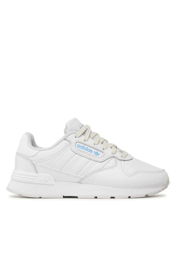 Adidas - adidas Sneakersy Trezoid 2 ID4613 Biały. Kolor: biały. Materiał: skóra