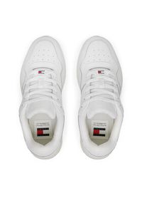 Tommy Jeans Sneakersy Tjw Retro Basket Flatform Ess EN0EN02506 Biały. Kolor: biały. Materiał: skóra #3