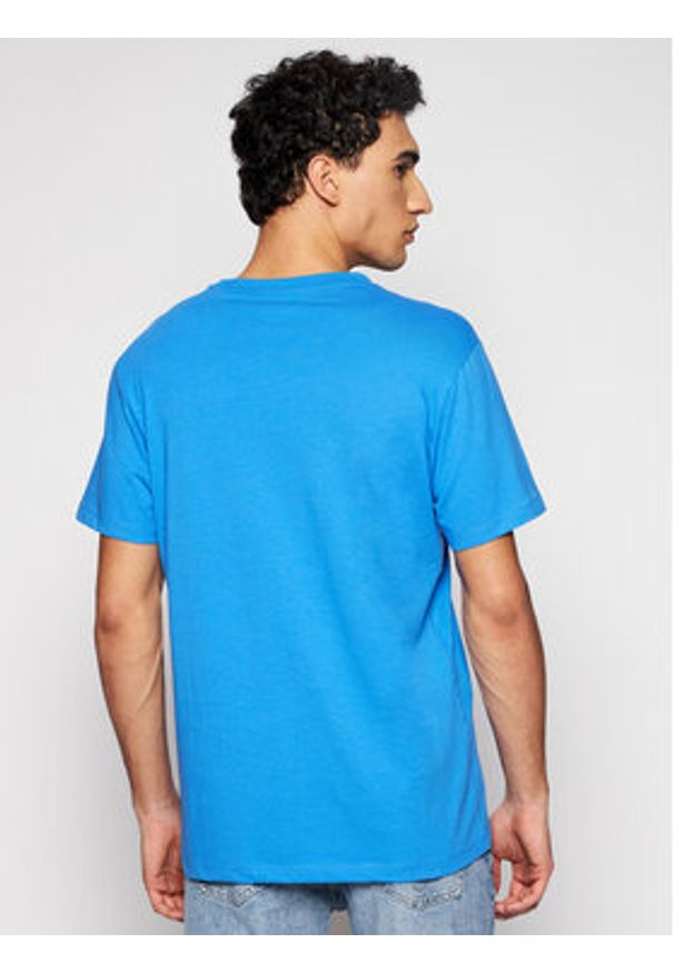 Guess T-Shirt M1RI72 K8FQ1 Niebieski Regular Fit. Kolor: niebieski. Materiał: bawełna