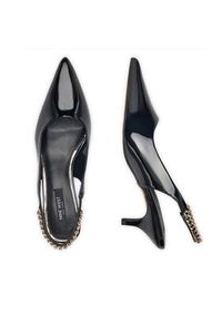 Nine West Sandały PXSH28-31 Czarny. Kolor: czarny. Materiał: skóra