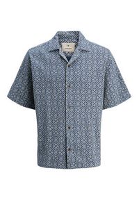Jack & Jones - Jack&Jones Koszula Bluvincent 12273289 Niebieski Relaxed Fit. Kolor: niebieski. Materiał: bawełna #4