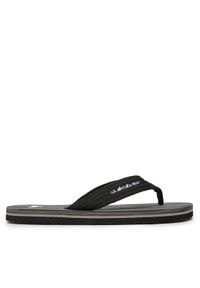 Quiksilver Japonki 877075A Czarny. Kolor: czarny. Materiał: materiał