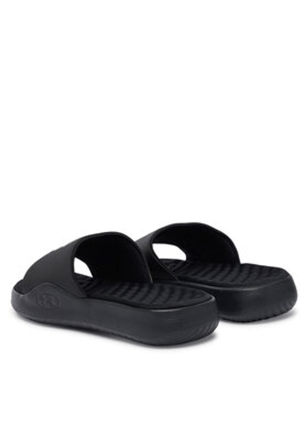 Under Armour Klapki UA Ignite Pro 8 Fix 6010383 Czarny. Kolor: czarny. Materiał: skóra