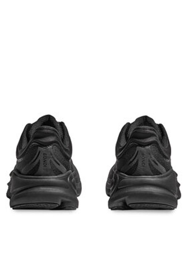 HOKA - Hoka Buty do biegania Bondi 9 Wide Czarny. Kolor: czarny. Materiał: materiał