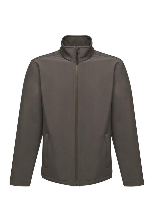 Regatta - Męski Softshell Reid. Kolor: szary. Materiał: softshell. Sport: turystyka piesza