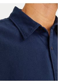 Jack & Jones - Jack&Jones Koszula Joshua 12258429 Granatowy Slim Fit. Kolor: niebieski. Materiał: syntetyk, bawełna #6