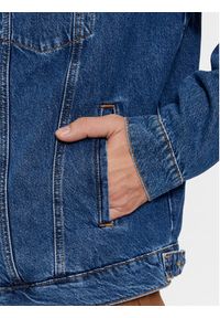Tommy Jeans Kurtka jeansowa DM0DM17472 Granatowy Regular Fit. Kolor: niebieski. Materiał: jeans, bawełna