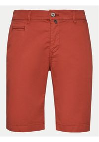 Pierre Cardin Szorty materiałowe C3 34770/000/4007 Bordowy Regular Fit. Kolor: czerwony. Materiał: bawełna
