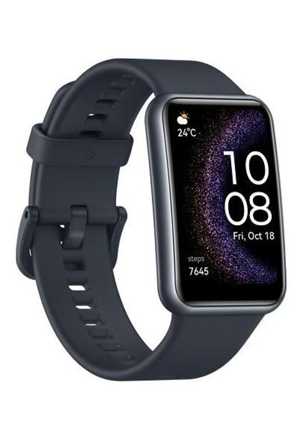 HUAWEI - Huawei Watch Fit SE czarny. Rodzaj zegarka: smartwatch. Kolor: czarny. Styl: sportowy, klasyczny, elegancki