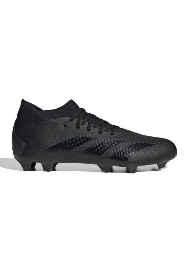 Adidas - Buty piłkarskie adidas Predator Accuracy.3 Fg M GW4593 czarne czarne. Zapięcie: sznurówki. Kolor: czarny. Materiał: guma, syntetyk. Sport: piłka nożna
