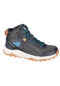 columbia - Buty trekkingowe męskie, Columbia Trailstorm Ascend Mid WP. Kolor: wielokolorowy, czarny. Materiał: guma, materiał, syntetyk