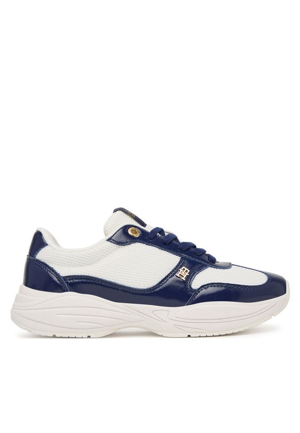 TOMMY HILFIGER - Sneakersy Tommy Hilfiger. Kolor: niebieski