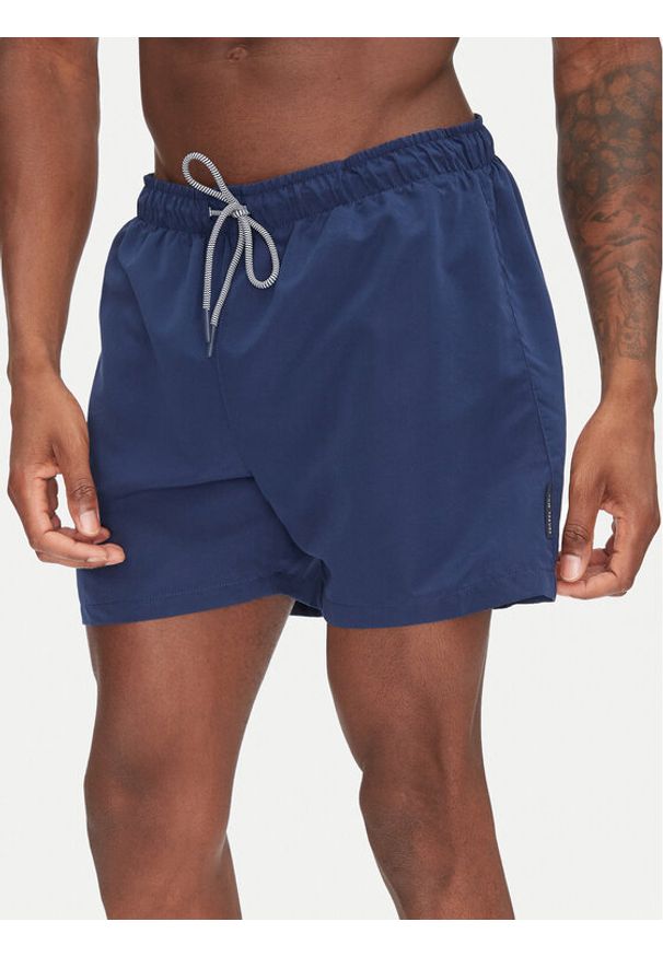 YSABEL MORA - Ysabel Mora Szorty kąpielowe 90379 Granatowy Regular Fit. Kolor: niebieski. Materiał: syntetyk