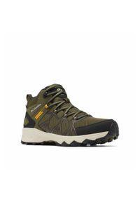 columbia - Buty trekkingowe męskie Columbia Peakfreak II Mid Outdry. Kolor: zielony, biały, wielokolorowy