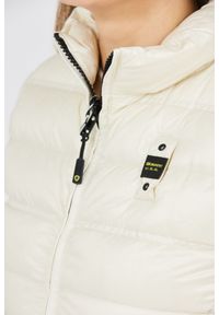 Blauer USA - BLAUER Ecru bezrękawnik damski Sherri, Rozmiar L. Kolor: biały. Materiał: poliamid. Długość rękawa: bez rękawów #2