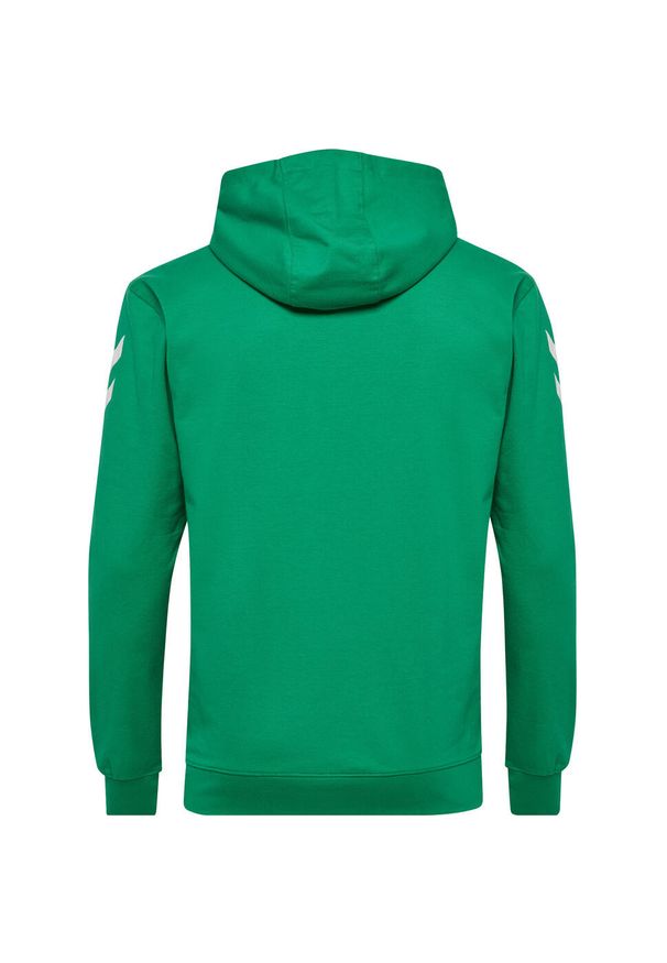 Bluza z kapturem i zamkiem błyskawicznym Hummel GO 2.0. Typ kołnierza: kaptur. Kolor: zielony