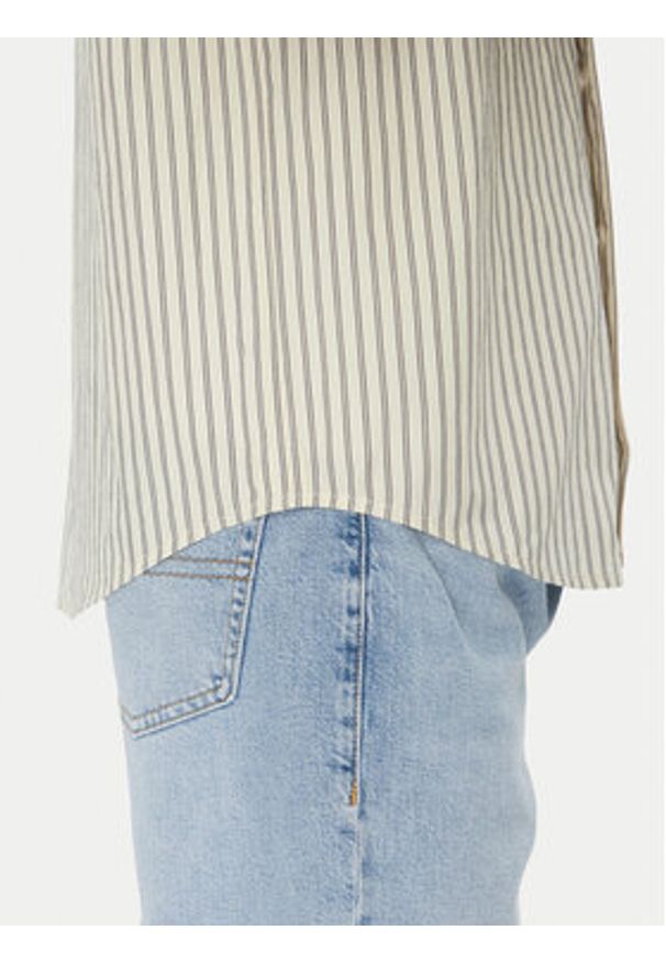 Calvin Klein Jeans Koszula J30J327330 Beżowy Regular Fit. Kolor: beżowy. Materiał: bawełna