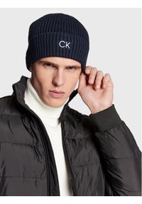 Calvin Klein Czapka K50K509680 Granatowy. Kolor: niebieski. Materiał: bawełna, materiał #1