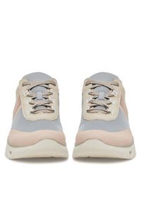 Rieker Sneakersy M6006-90 Beżowy. Kolor: beżowy. Materiał: materiał #4