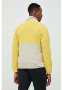 columbia - Columbia bluza męska kolor żółty wzorzysta 1890764.SS23-743. Kolor: żółty. Materiał: dzianina #3
