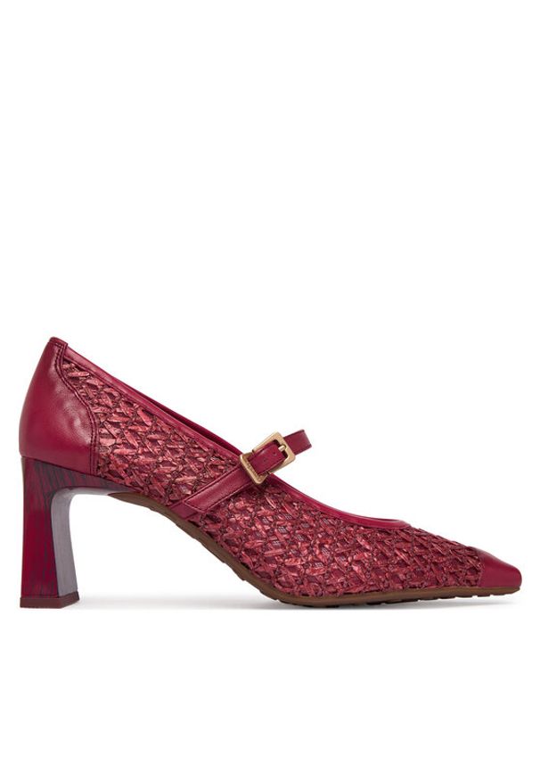 Hispanitas Czółenka RHV264609 C006 Bordowy. Kolor: czerwony. Materiał: materiał