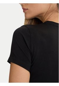Guess T-Shirt W5BI15 J1314 Czarny Slim Fit. Kolor: czarny. Materiał: bawełna #5