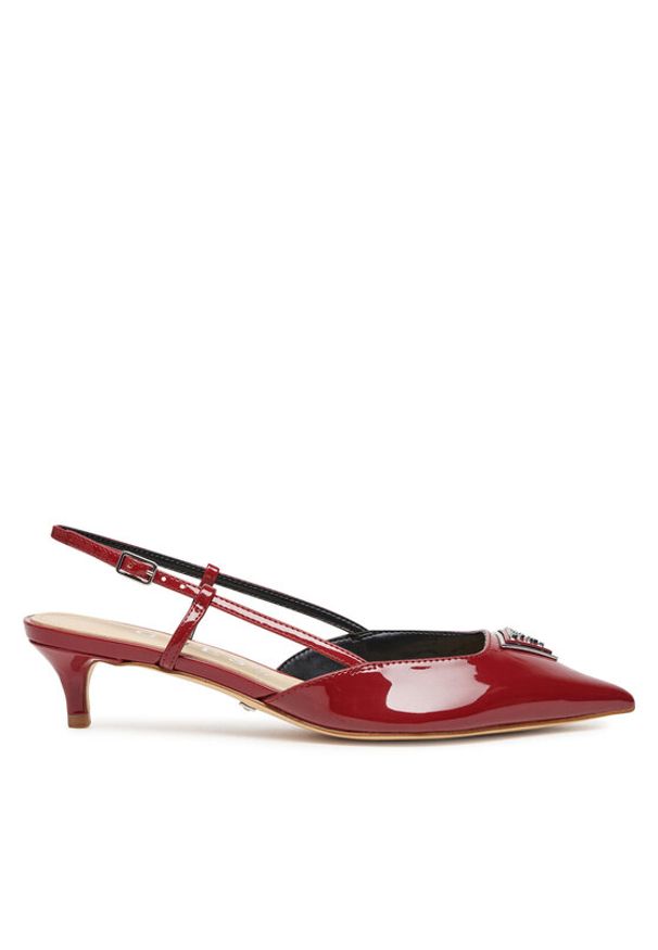 Guess Czółenka FLPJSS PAF05 Czerwony. Kolor: czerwony. Materiał: skóra