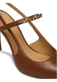 MICHAEL Michael Kors Szpilki Dina 40R6DIHP1L Brązowy. Kolor: brązowy. Materiał: skóra. Obcas: na szpilce #3