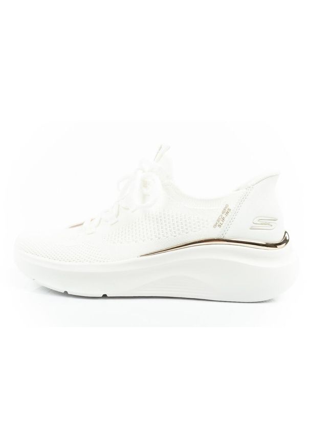 skechers - Buty sportowe damskie Skechers Bobs B Love-True Delight SLIP-INS. Kolor: biały, wielokolorowy, żółty