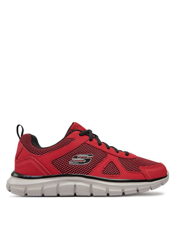 skechers - Skechers Sneakersy Bucolo 52630/RDBK Czerwony. Kolor: czerwony. Materiał: materiał