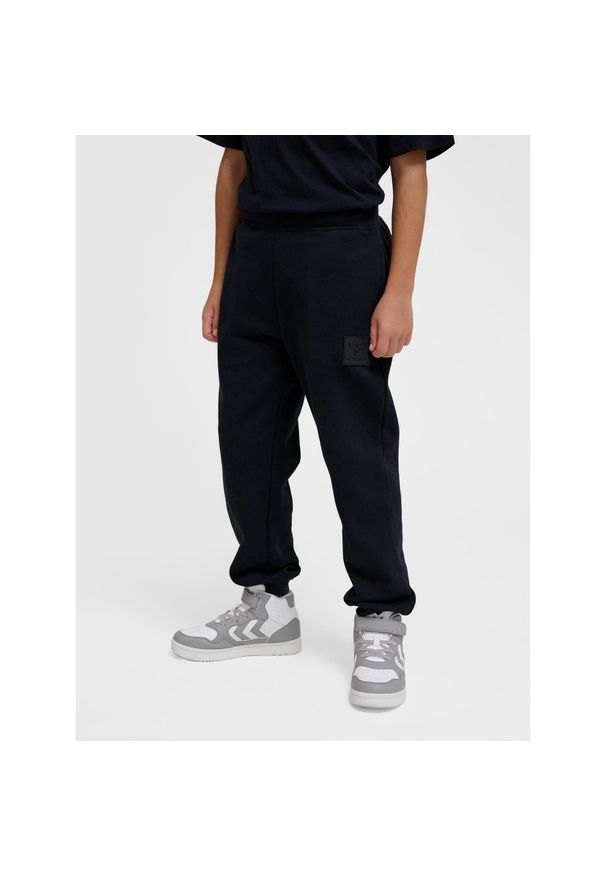 Regulowane spodnie dresowe dla dzieci Hummel Clean. Kolor: czarny. Materiał: dresówka. Sport: joga i pilates