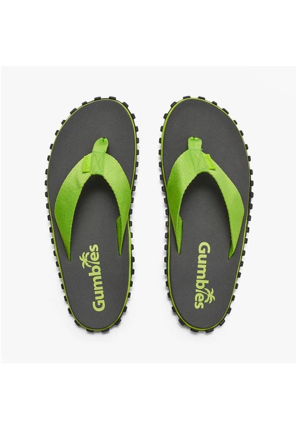 Gumbies - Japonki GUMBIES DUCKBILL FLIP FLOPS. Kolor: zielony. Sport: pływanie, fitness
