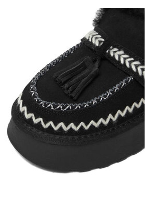 Badura Śniegowce EO-CRYSTAL-TS6291 Czarny. Kolor: czarny. Materiał: zamsz, skóra