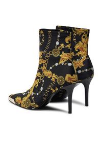 Versace Jeans Couture Botki Scarlett 77VA3S51 Żółty. Kolor: żółty. Materiał: materiał #5