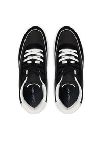 Calvin Klein Sneakersy City Runner Laceup Ny Mix HM0HM02144 Czarny. Kolor: czarny. Materiał: materiał #5