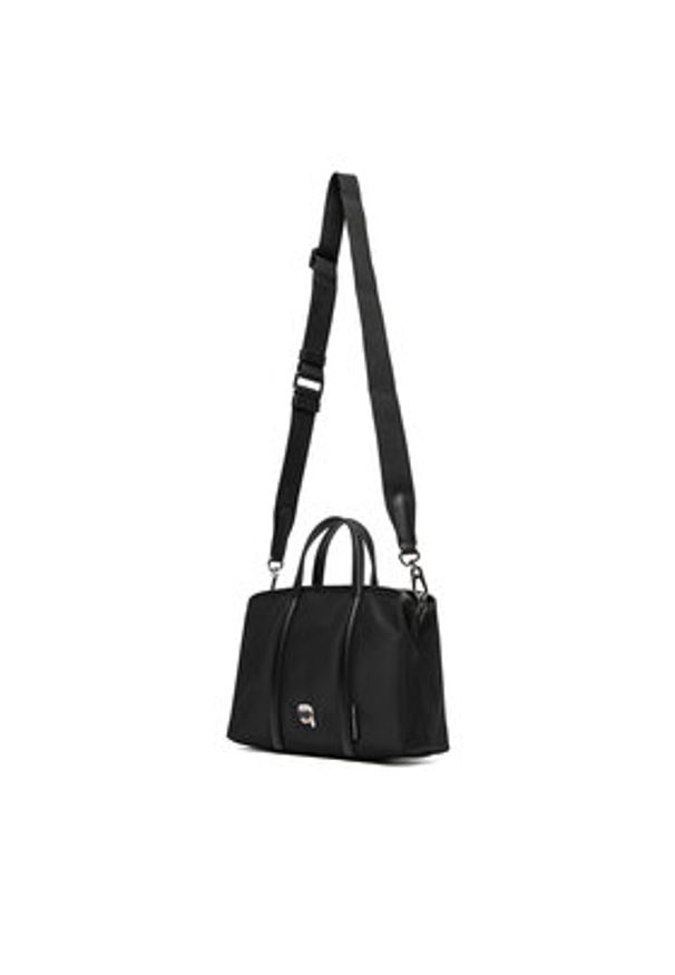 Karl Lagerfeld - KARL LAGERFELD Torebka A4W30018 Czarny. Kolor: czarny. Materiał: skórzane