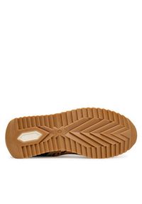 TwinSet - TWINSET Sneakersy 252TCP028 Brązowy. Kolor: brązowy. Materiał: zamsz, skóra #3