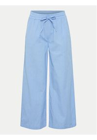 Fransa Spodnie materiałowe 20614576 Niebieski Relaxed Fit. Kolor: niebieski. Materiał: bawełna #7