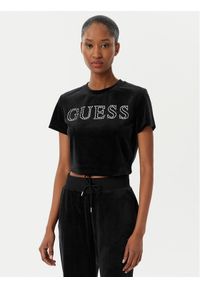 Guess T-Shirt V3BI01 K0232 Czarny Regular Fit. Kolor: czarny. Materiał: syntetyk #1