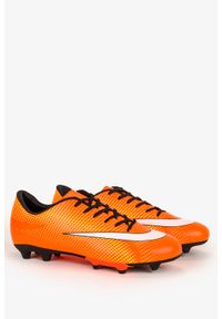 Casu - Pomarańczowe buty sportowe korki sznurowane casu 21m3/m. Kolor: pomarańczowy
