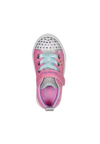 skechers - Tenisówki Skechers Model Twinkle Sparks Kolor Rose. Kolor: różowy. Materiał: syntetyk, tkanina. Model: Skechers Sport. Sport: turystyka piesza