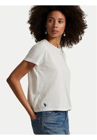 Polo Ralph Lauren T-Shirt 211967102001 Biały Classic Fit. Typ kołnierza: polo. Kolor: biały. Materiał: bawełna #3