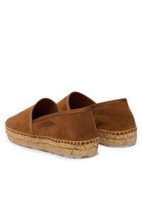 Love Moschino - LOVE MOSCHINO Espadryle JA10572G0OIG5200 Brązowy. Kolor: brązowy. Materiał: skóra, zamsz #5