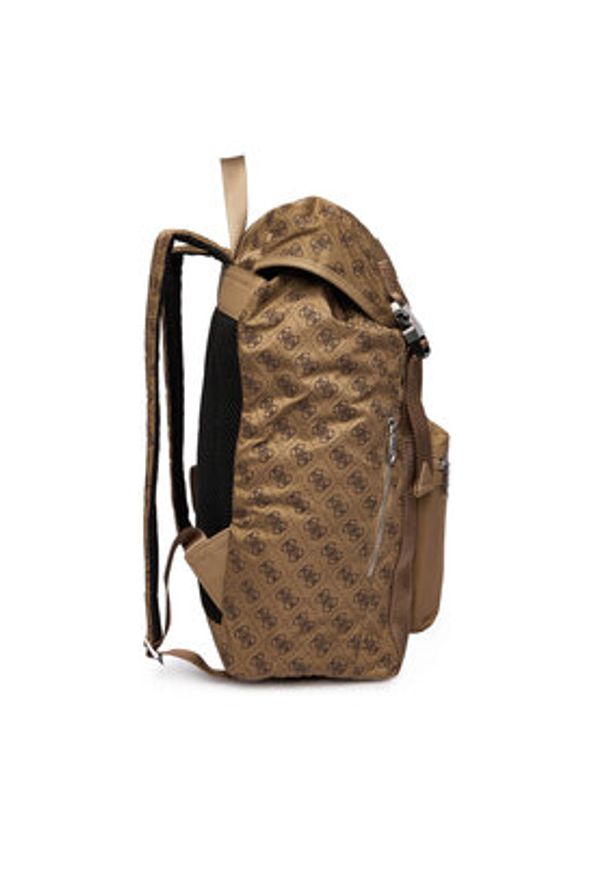 Guess Plecak HMBENP P6111 Beżowy. Kolor: beżowy. Materiał: materiał