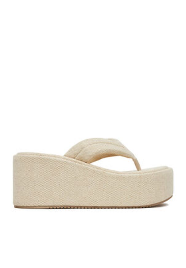 DeeZee Japonki CT0718-1 Beżowy. Kolor: beżowy. Materiał: materiał