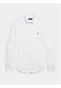 Polo Ralph Lauren Koszula 710932545002 Biały Custom Fit. Typ kołnierza: polo. Kolor: biały. Materiał: bawełna