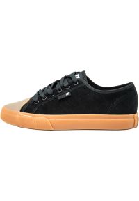 Trampki DC Shoes Manual Rt S, Mężczyźni. Kolor: czarny. Materiał: zamsz, materiał. Sport: skateboard