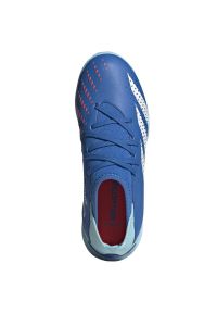 Adidas - Buty piłkarskie adidas Predator Accuracy.3 Tf Jr IE9452 niebieskie. Zapięcie: sznurówki. Kolor: niebieski. Materiał: syntetyk, guma. Sport: piłka nożna #5