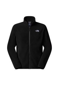 Bluza męska The North Face Glacier Full-Zip Fleece 0A8D0RJK31 - czarne. Okazja: na co dzień. Kolor: czarny. Materiał: poliester. Styl: klasyczny, casual